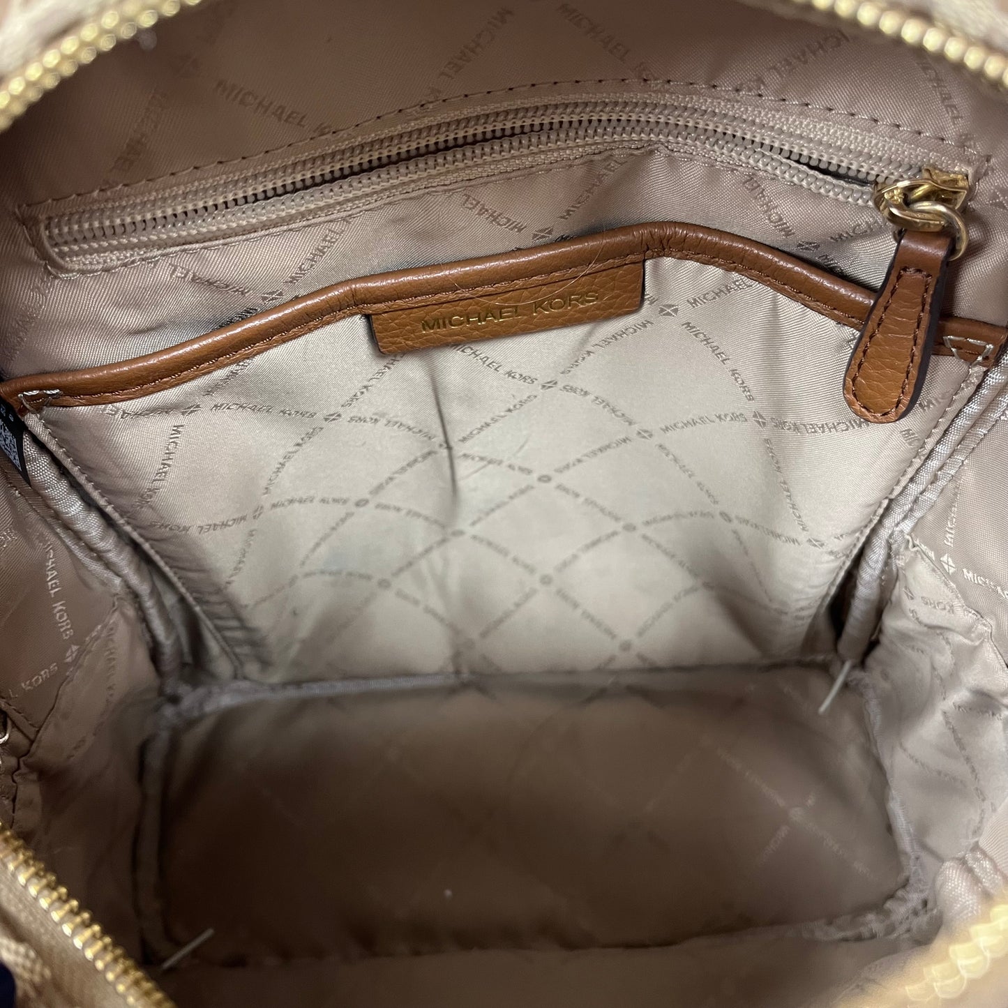 Michael Kors Abbey Signature Backpack