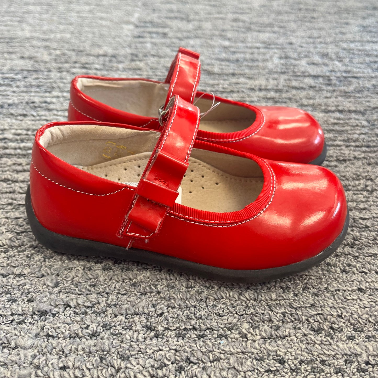 Girls Size 9.5 Kai Red Shoes
