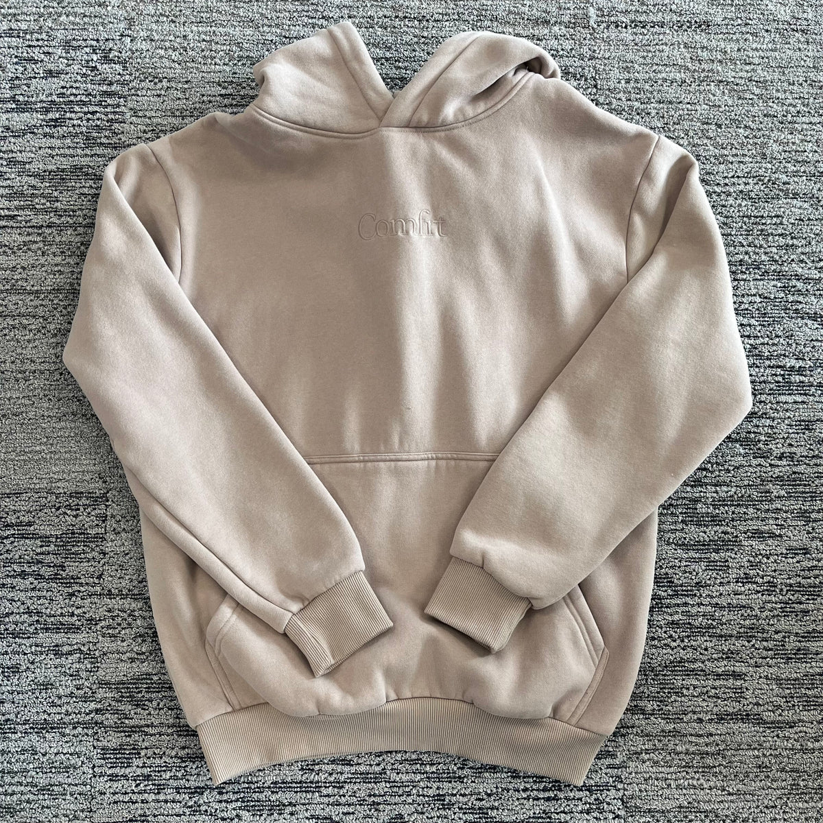 XS Light Gray Comfrt Hoodie & Sweatpants Set