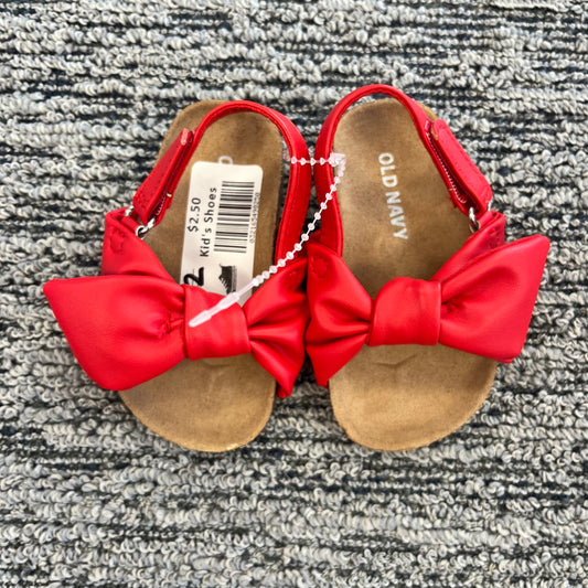 Girls Baby Size 2 Old Navy Sandals