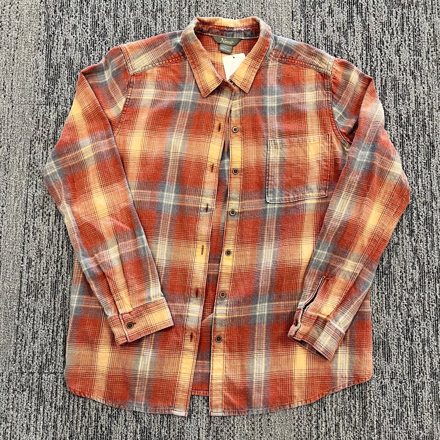 Large Natural Reflections Flannel Shirt