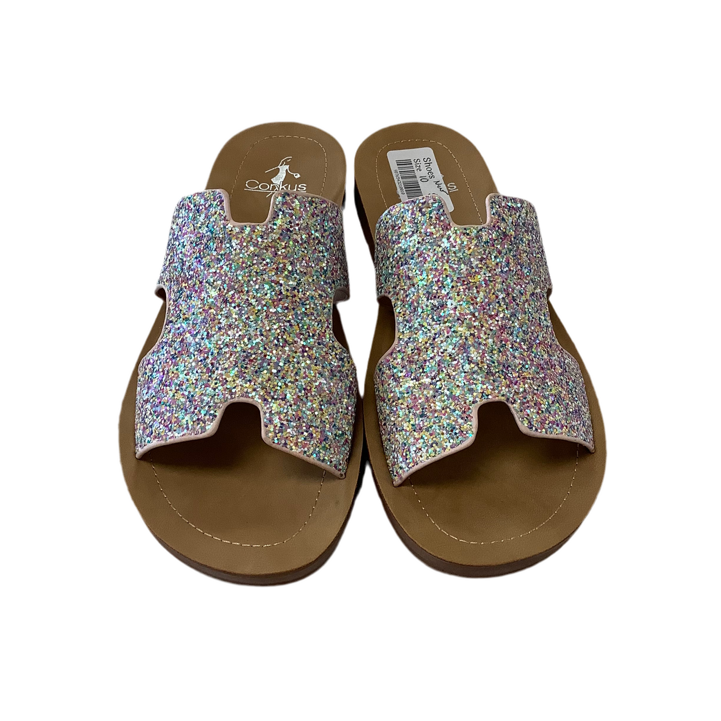 Sparkly Sandals Size 10
