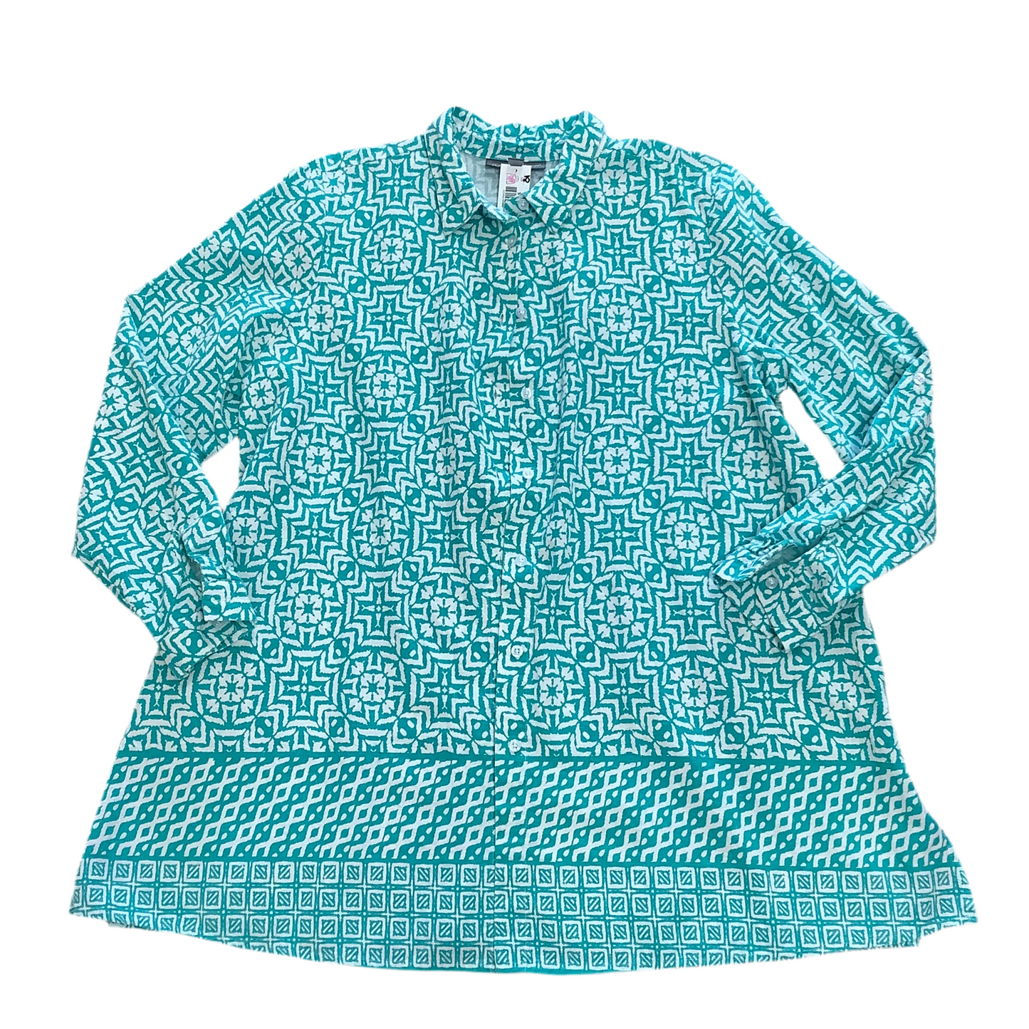 Jessica London Button Up Shirt-Size 18W