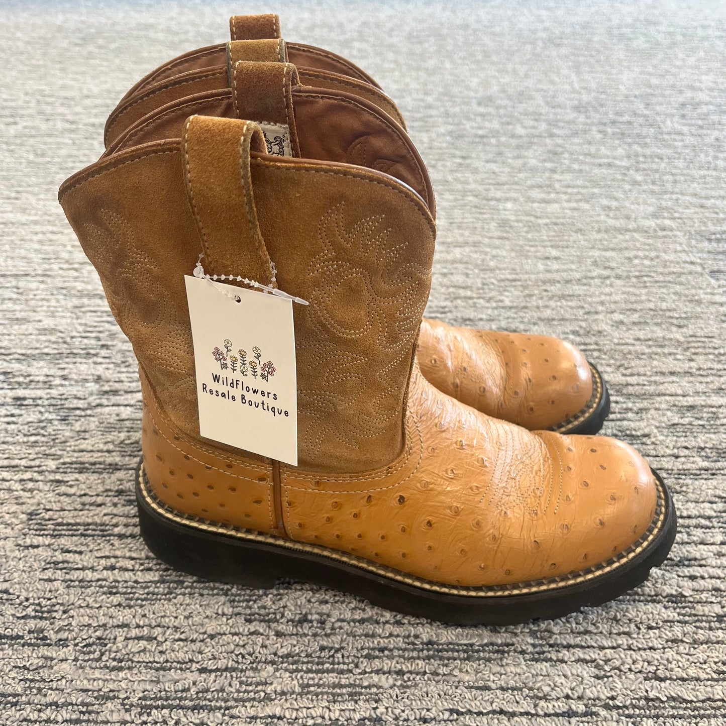 Size 10 Ariat Fatbaby Boots