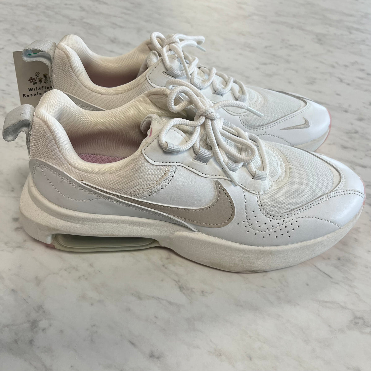 Size 8.5 White Nikes