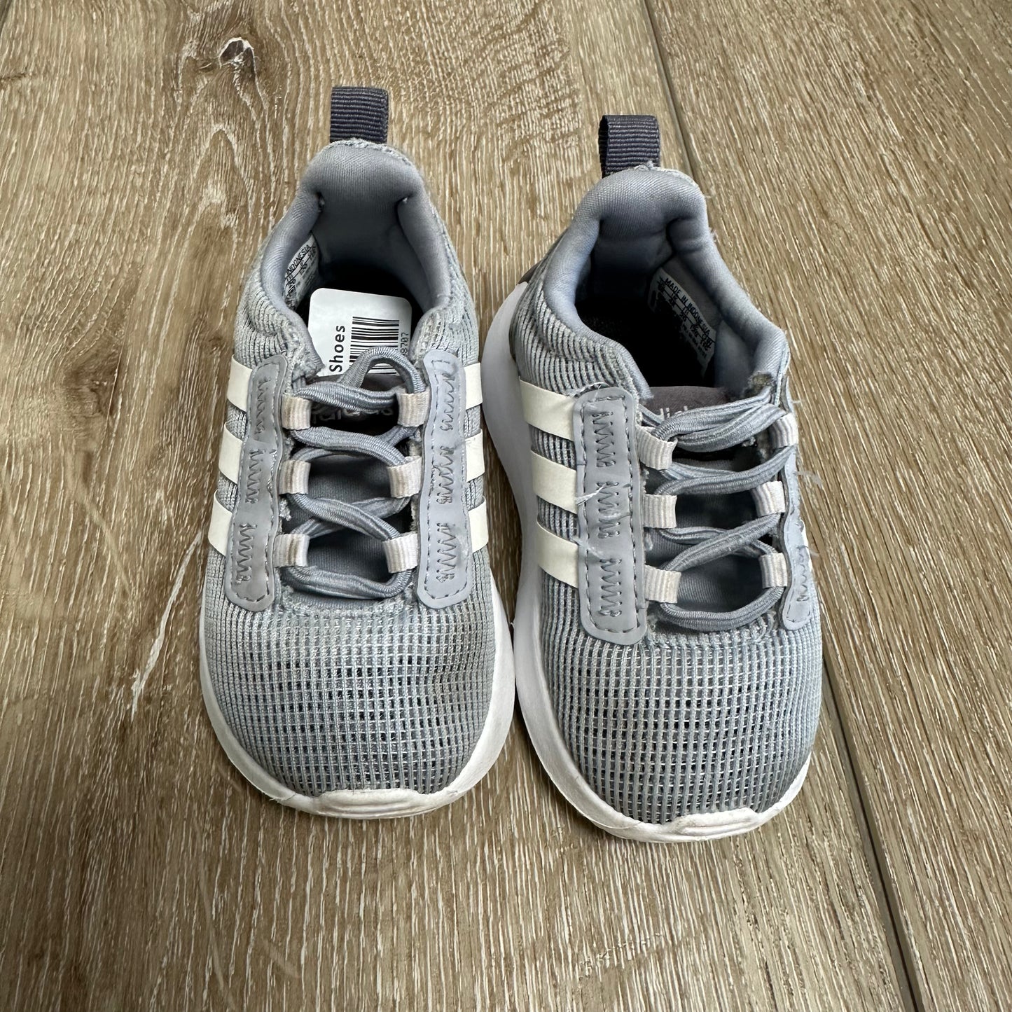 Toddler’s Adidas 5 Grey Shoes