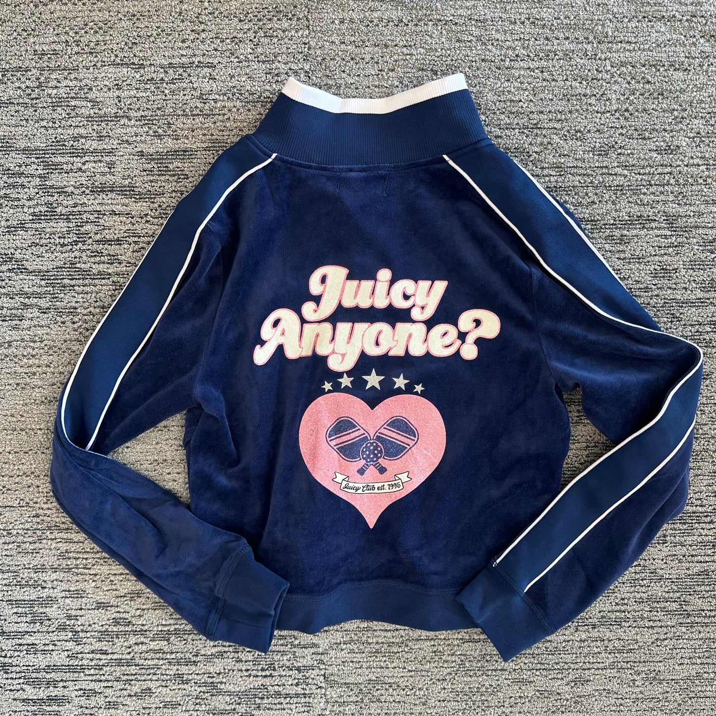 NWT Juicy Couture L Navy Jacket