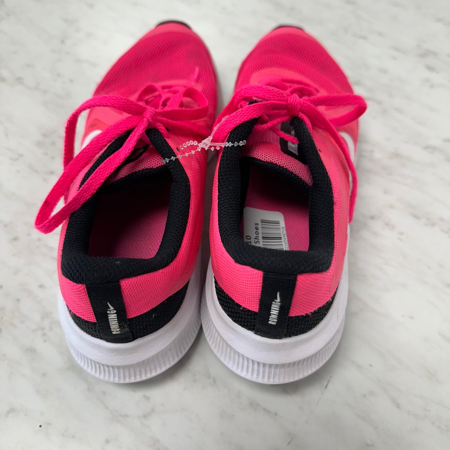 Girls Nike 4 Neon Pink Shoes