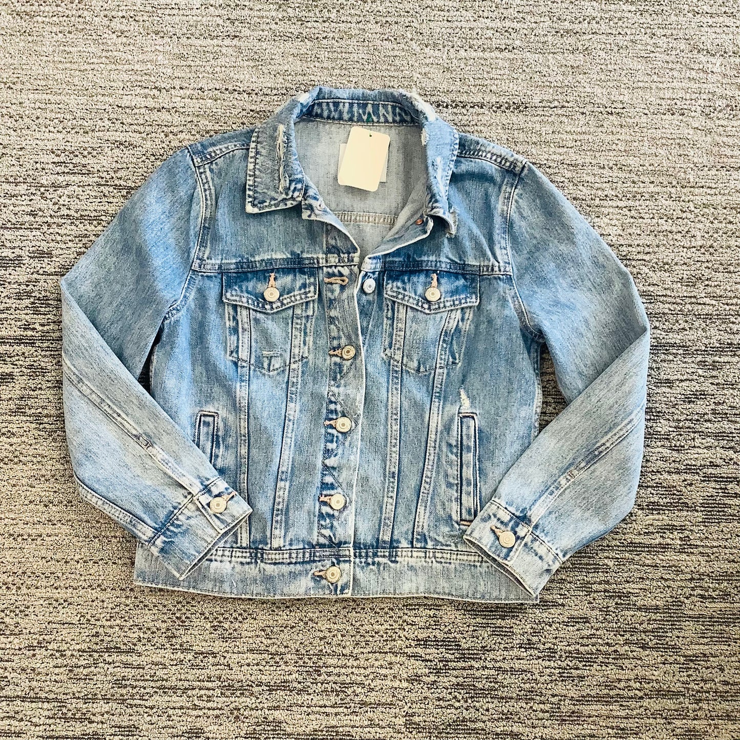 Old Navy Small petite light wash jean jacket