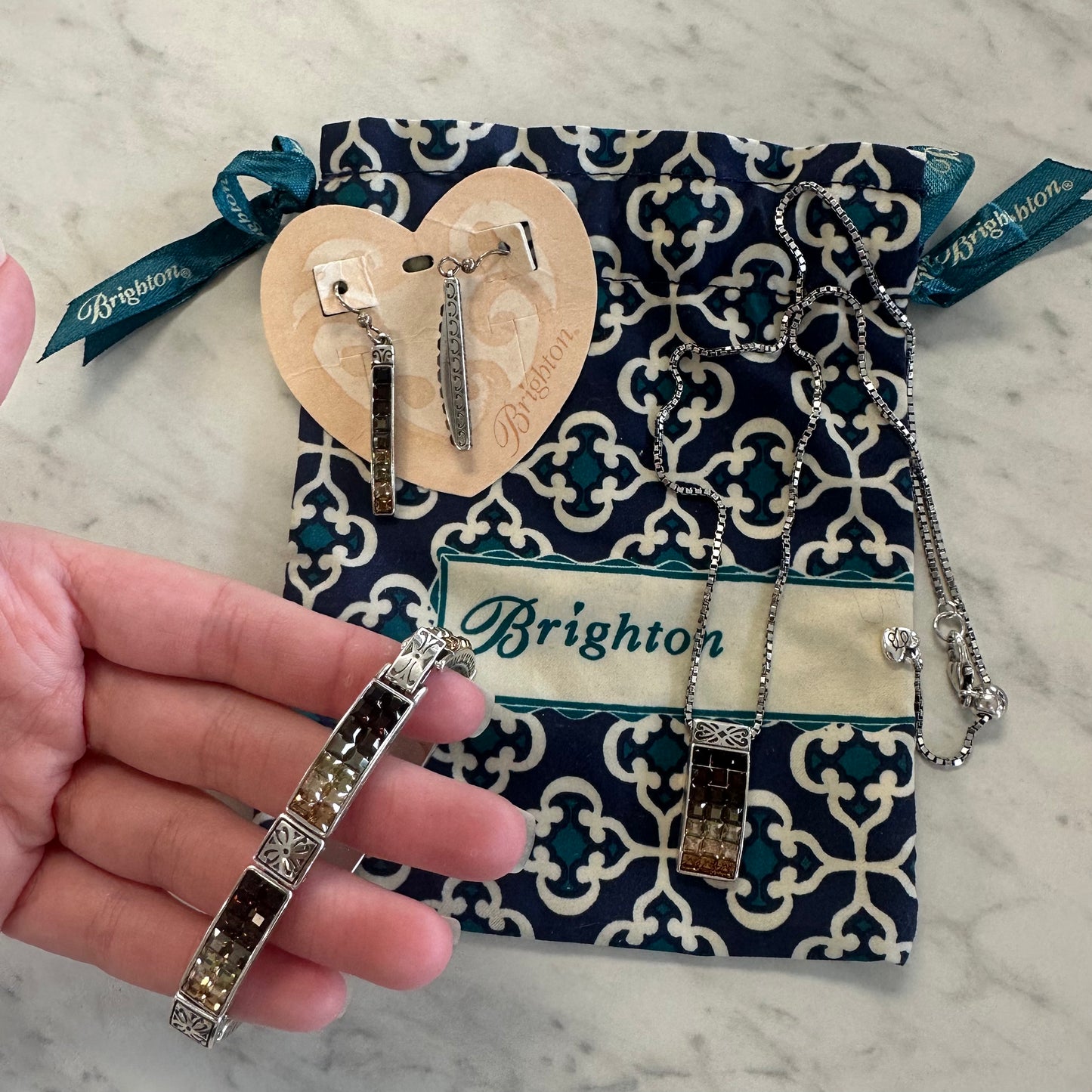 Brighton Spectrum Three Piece Jewelry Set