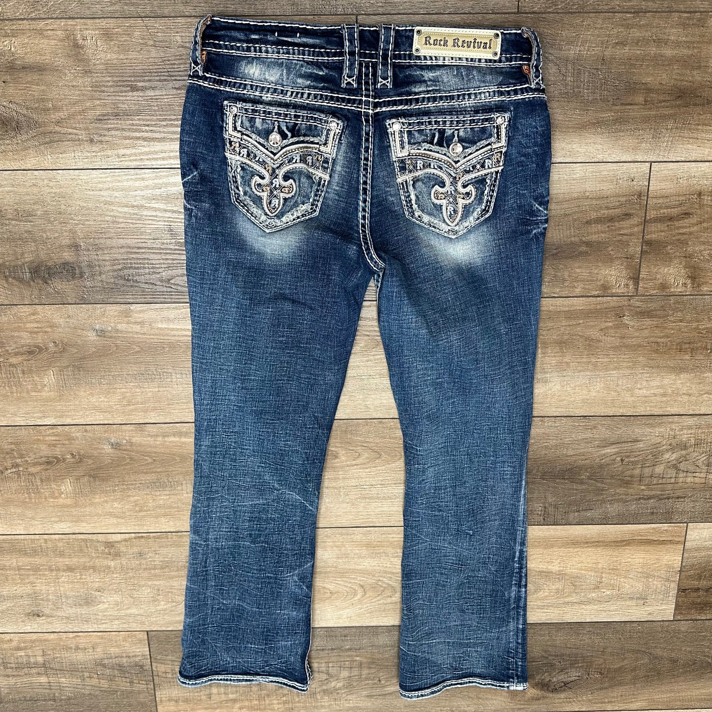 Rock Revival 29 Easy Boot Medium Wash Jeans