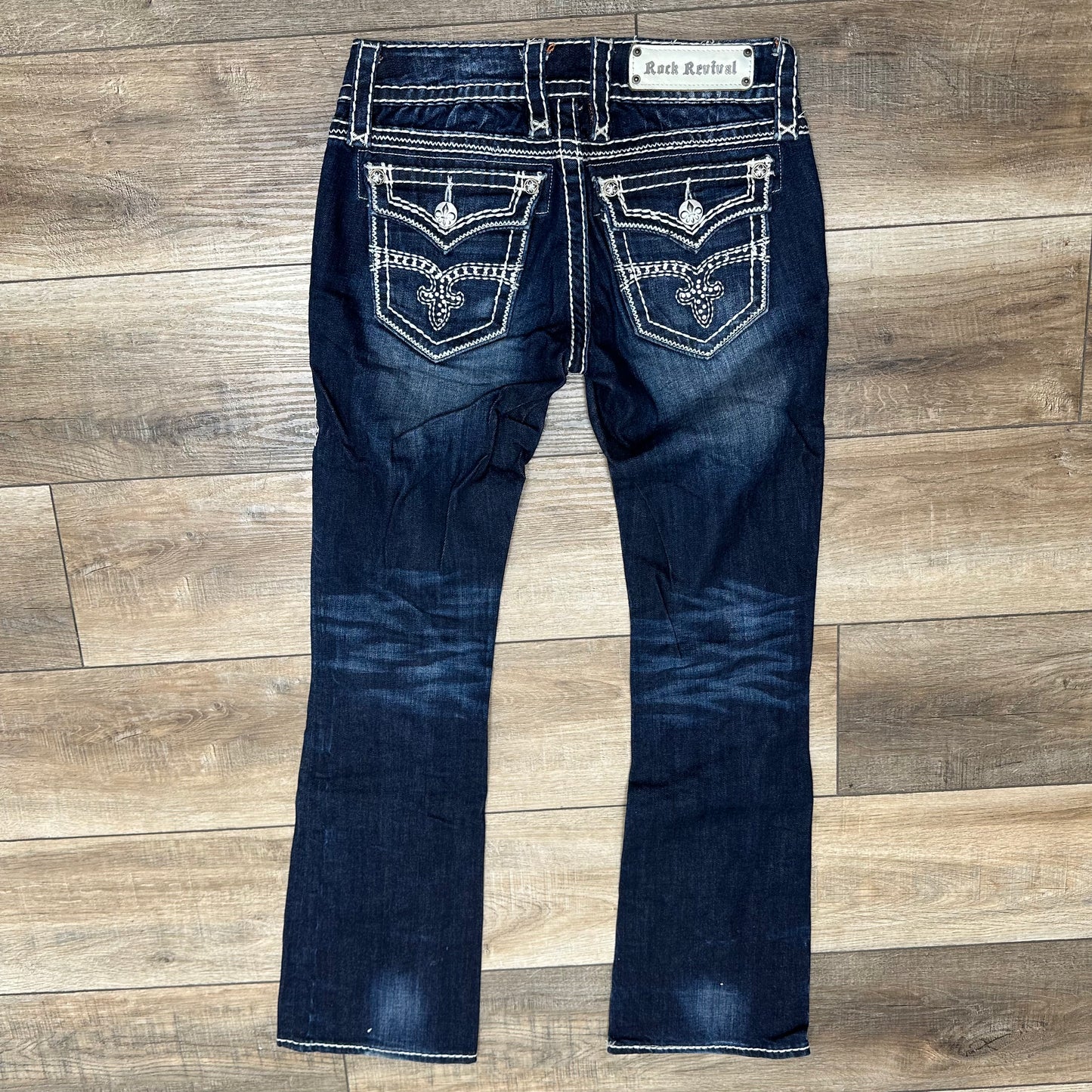 Rock Revival 26 Shelly Boot Dark Wash Jeans