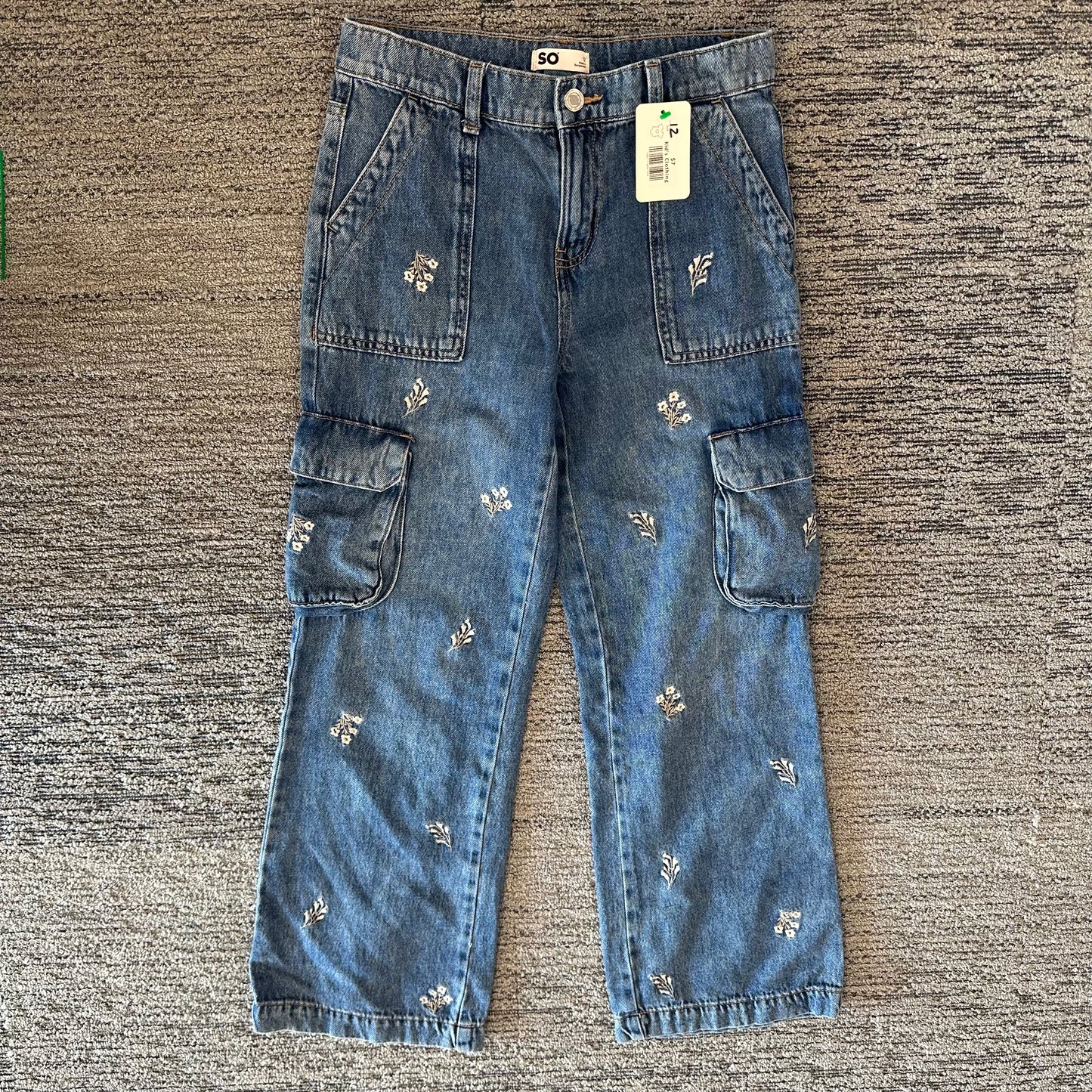 Girls SO 12 Cargo Jeans