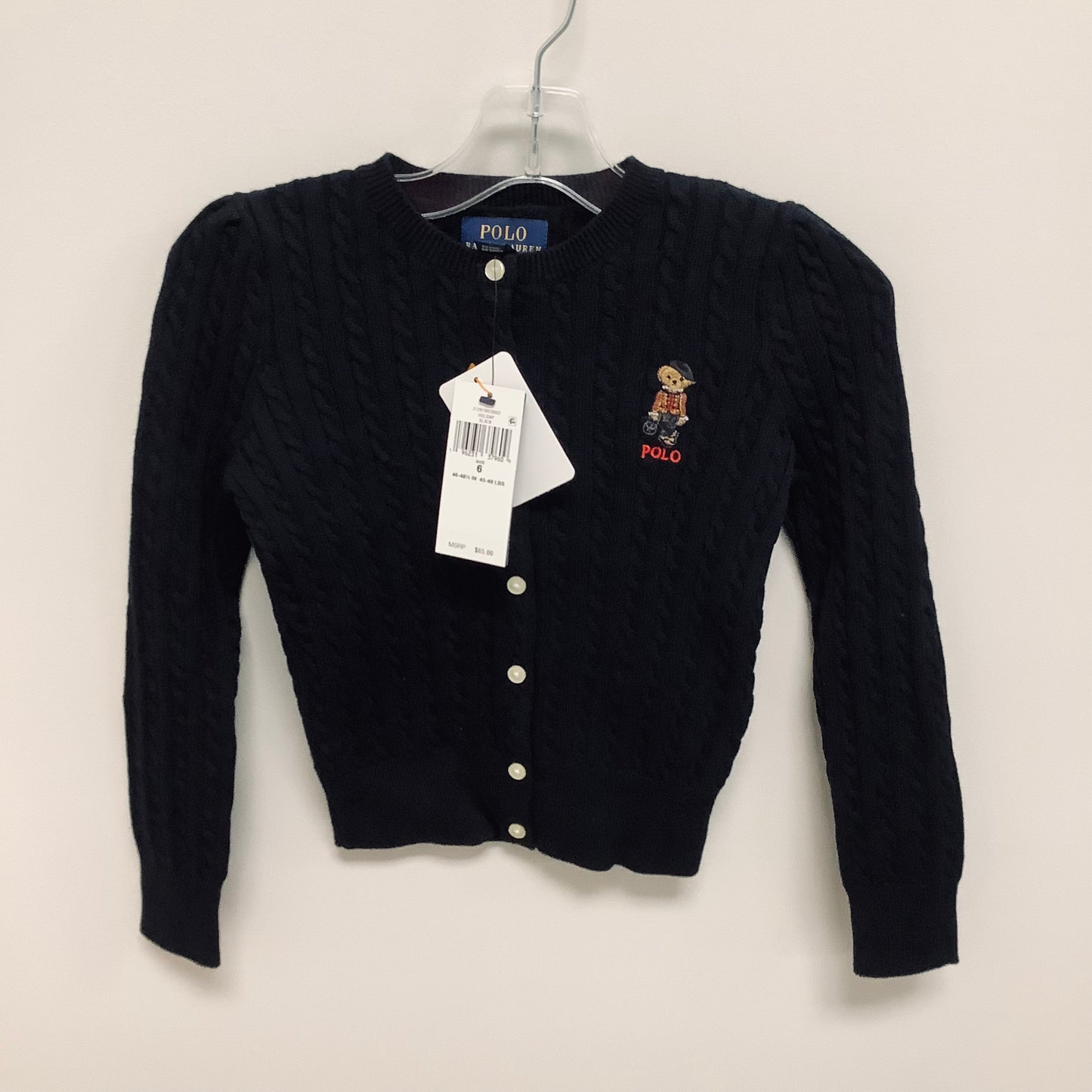 Kids Polo Ralph Lauren size 6 holiday cardigan