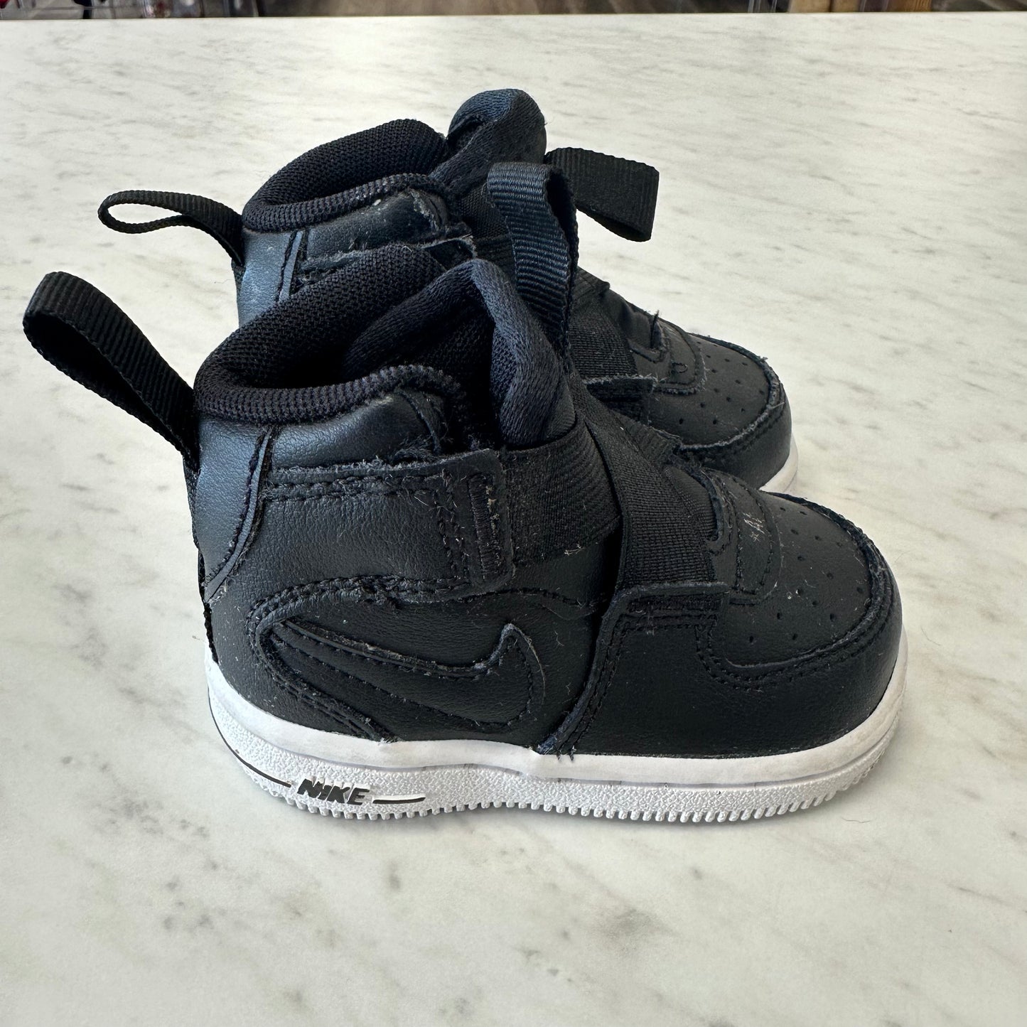 Kids Nike 3 Black Air Force Shoes