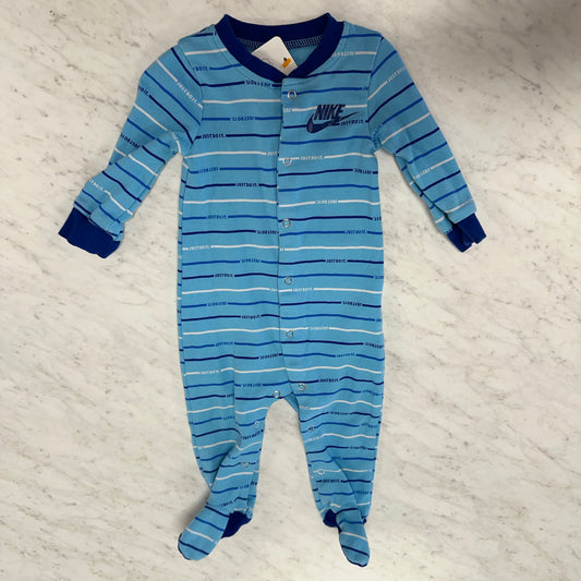 Baby Nike 3M Blue Stripped Sleeper