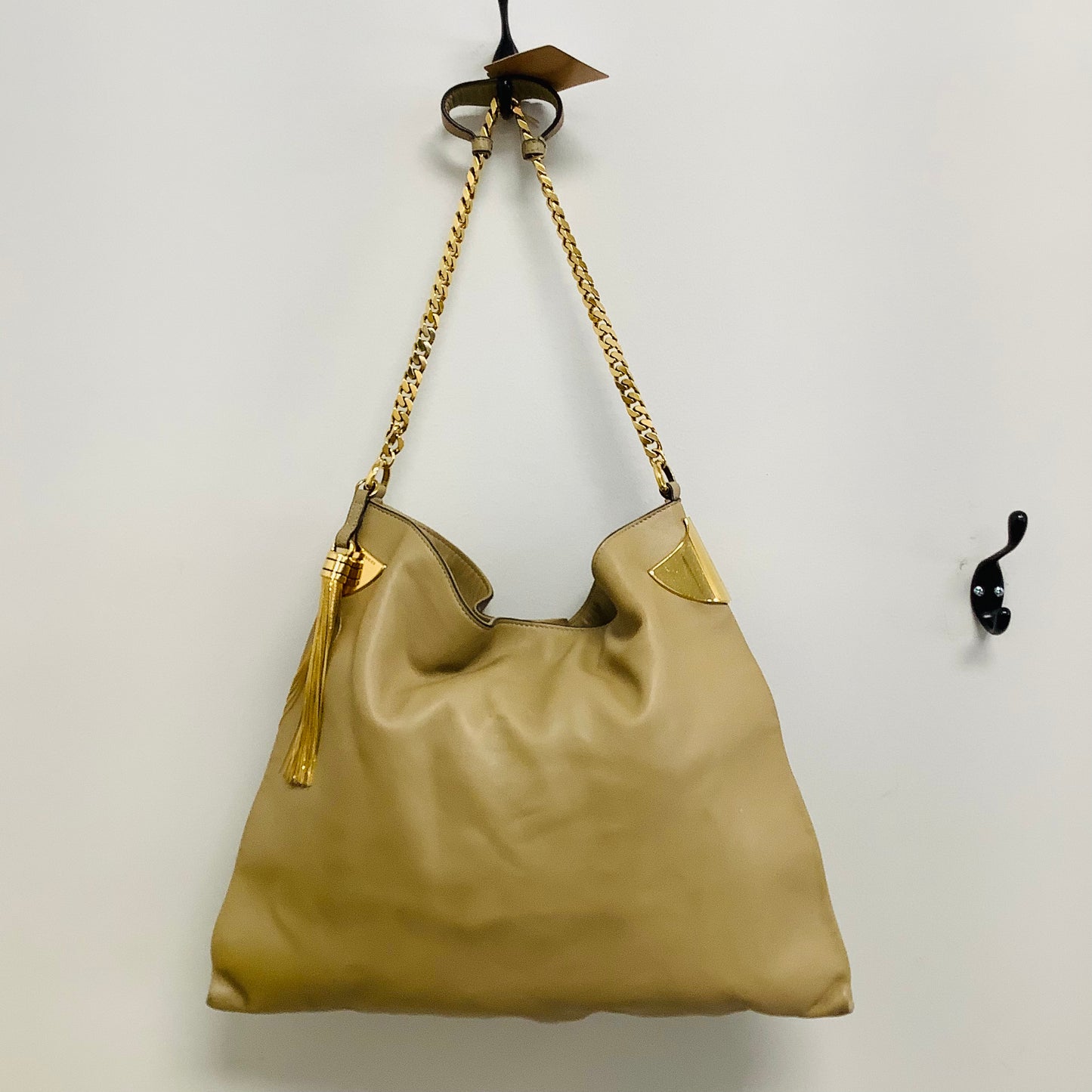 Gucci 1970 authentic large leather hobo bag