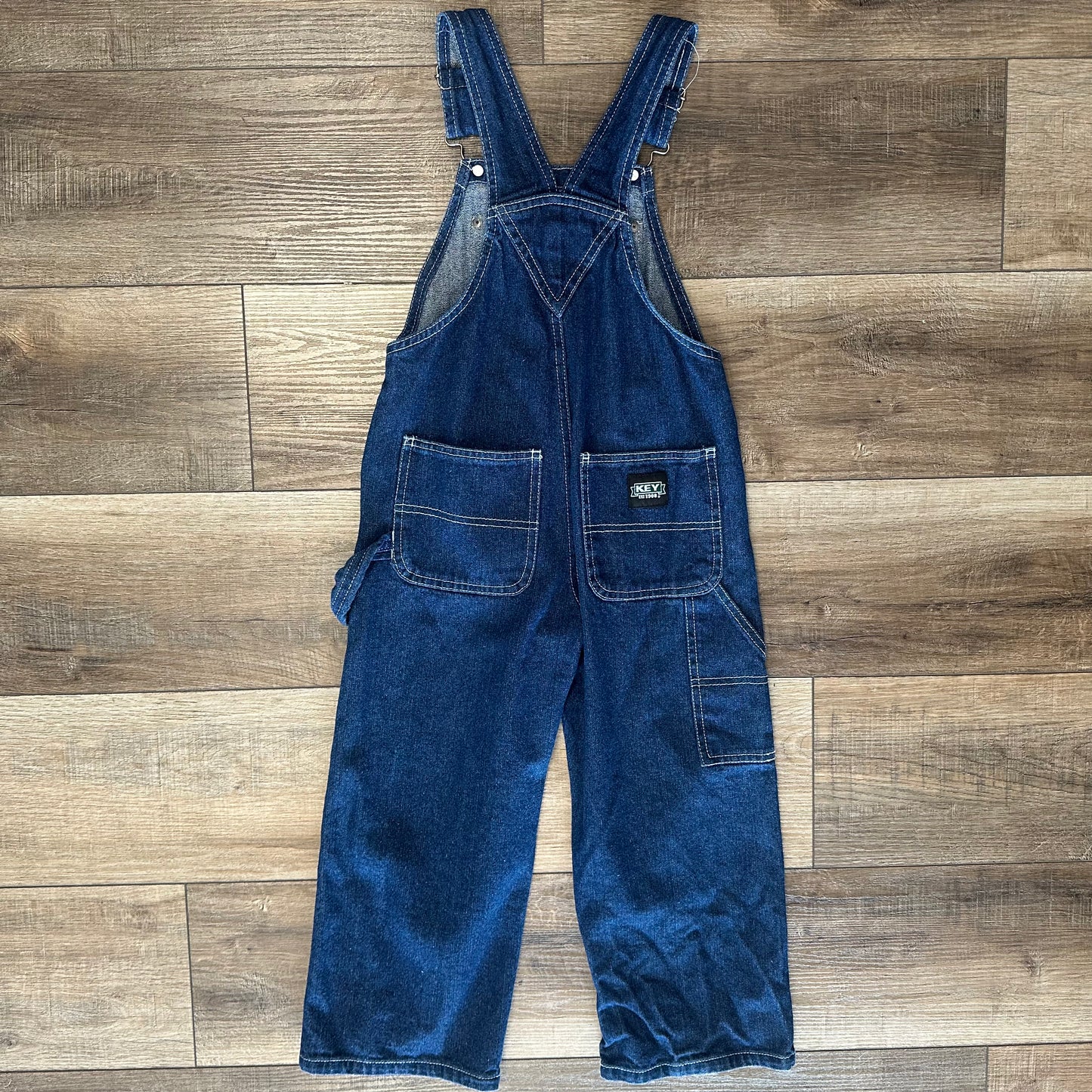 Boy’s Key 4 Dark Wash Overalls