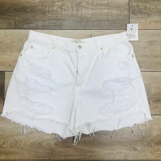 Free People size 10 high rise Festival shorts