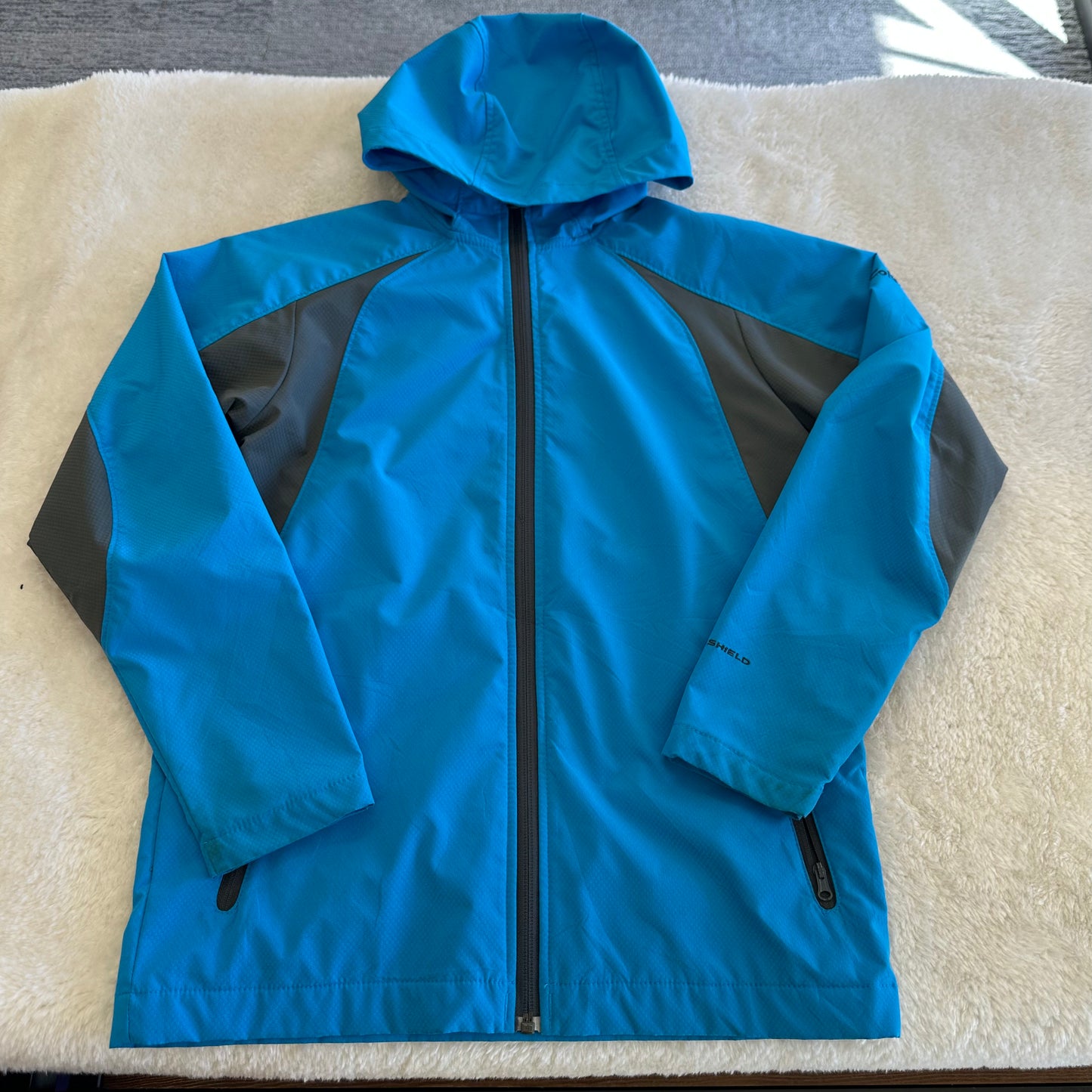 Kids Columbia 10/12 Blue/Grey Omni/Shield Jacket