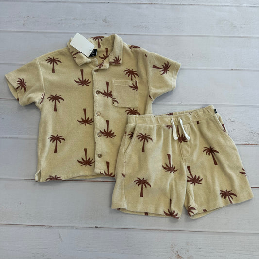 Boys Volcon 7 Brown Palm Trees Ser