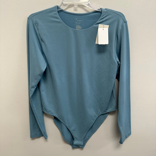 NWT A New Day XXL Blue Long Sleeve Bodysuit