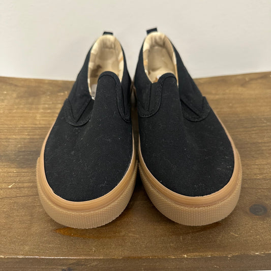 Kids Old Navy 12 Black/Brown Slip On Shoes