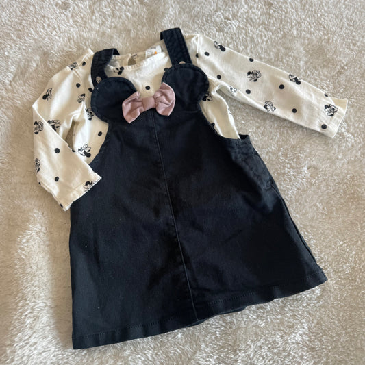 Babygirl 6m Minnie Mouse Set