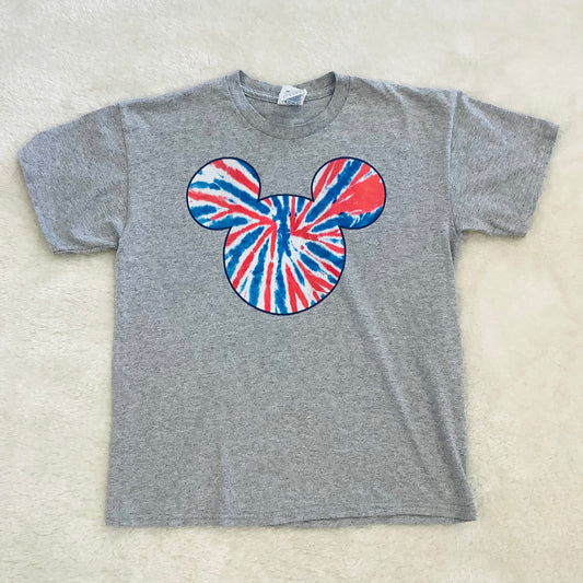 Kids sz 14 Mickey red white & blue tee
