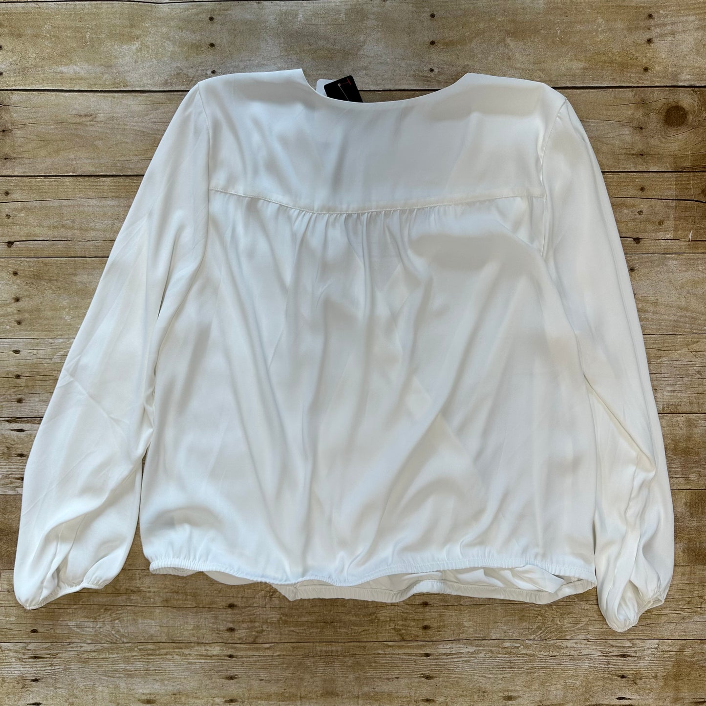 NWT Torrid 2 White Surplice Blouse