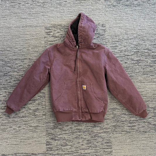 Carhartt Small Purple Hooded Jacket