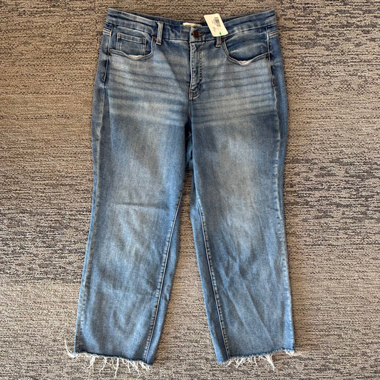 BKE 14/32 Gabby Curvy High Rise Wide Leg Jeans
