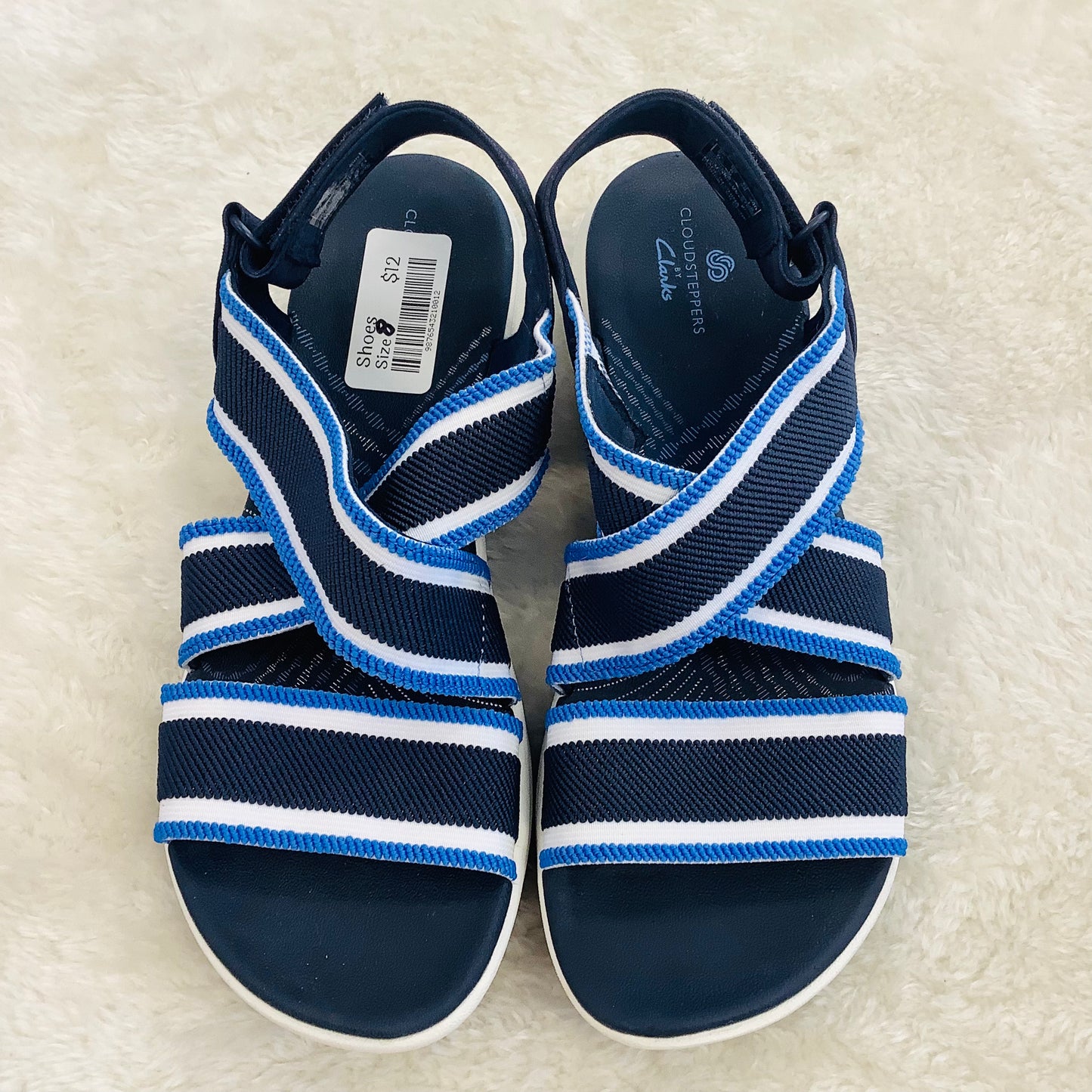 Clarks size 8 Cloudstepper sandals