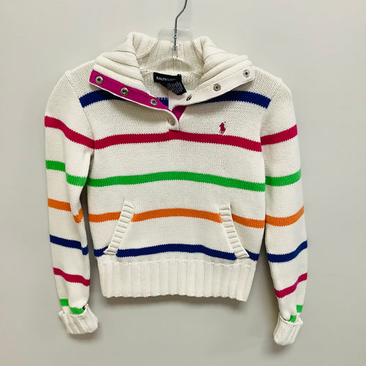 Kids Polo Ralph Lauren size 5 stripe crewneck sweater