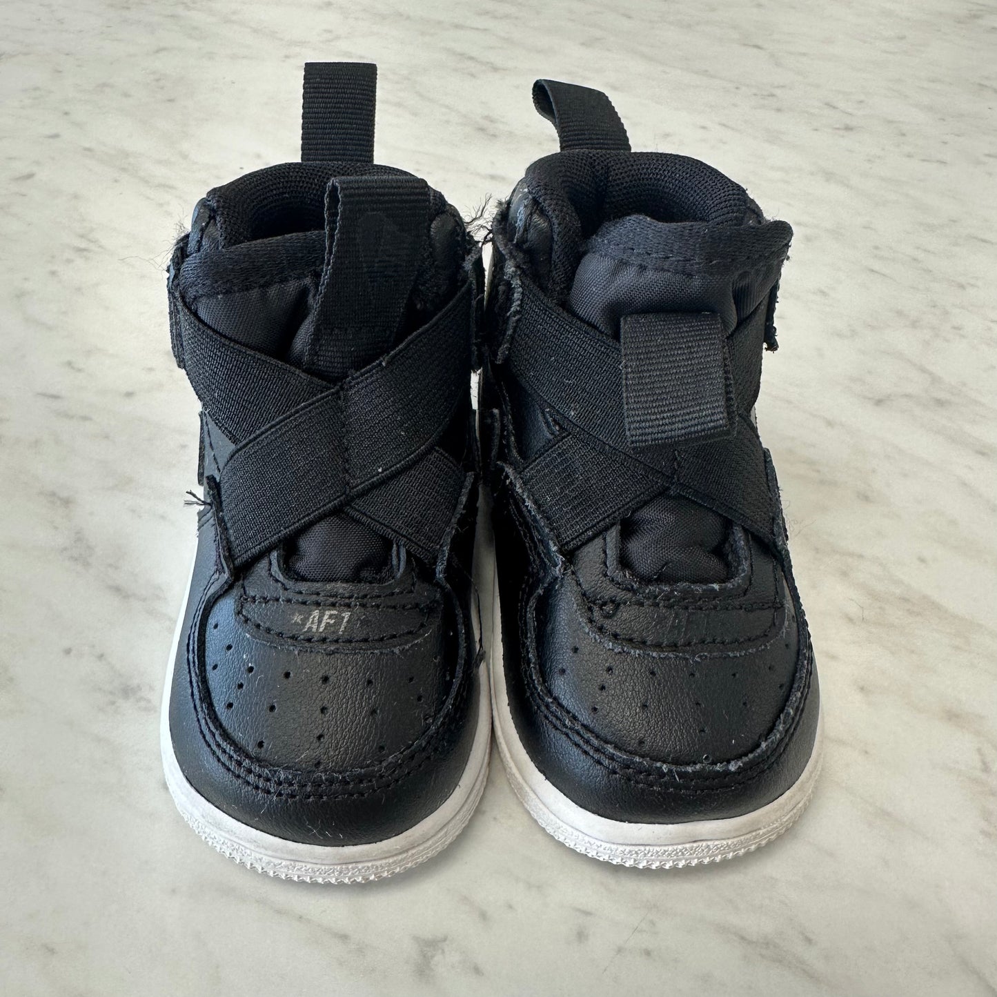 Kids Nike 3 Black Air Force Shoes