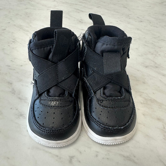 Kids Nike 3 Black Air Force Shoes