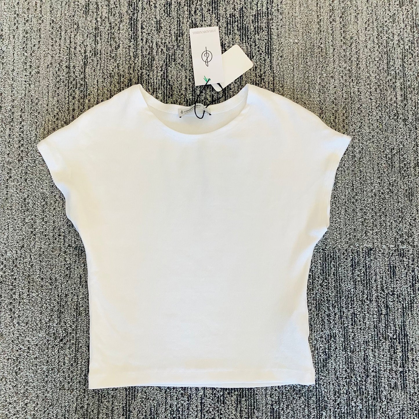 Stradivarius Large cropped tee