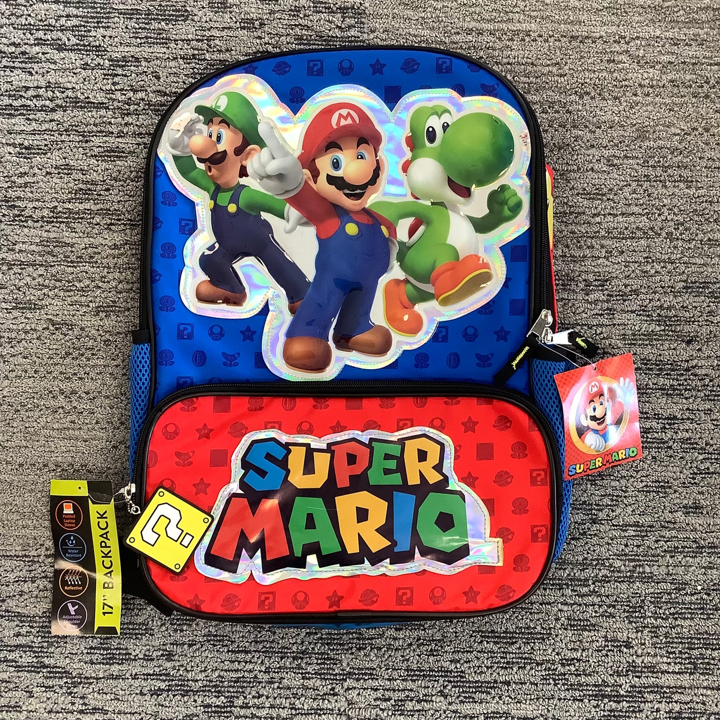 Super Mario full size backpack