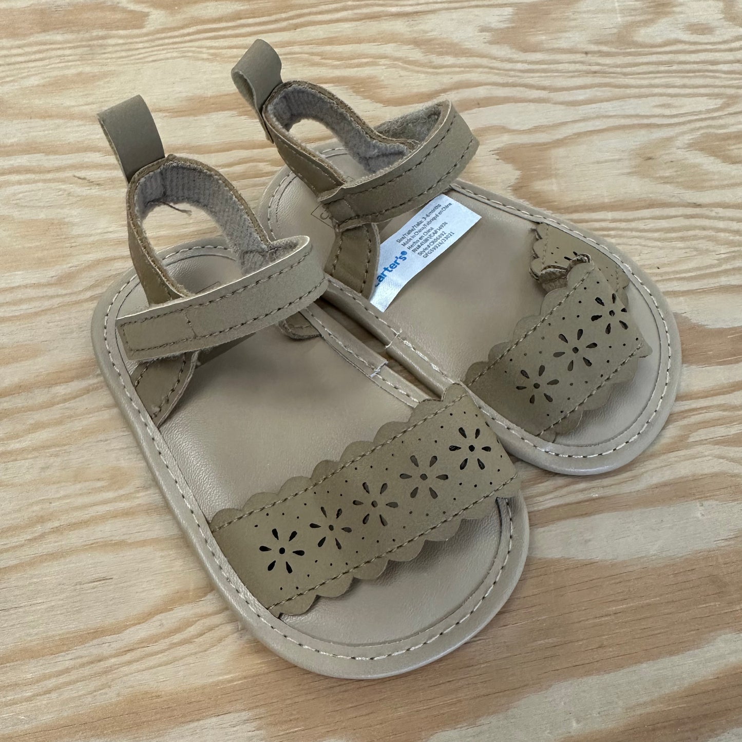 Babygirl Carters 3 Brown Sandals