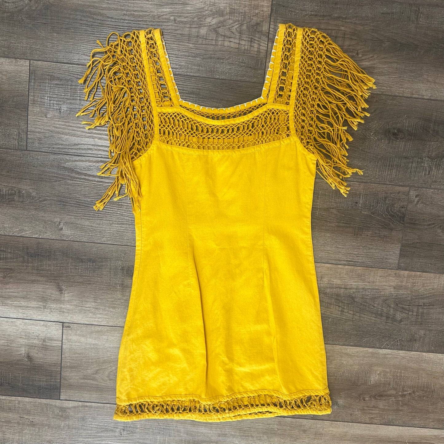 Free People 2 Yellow Dress