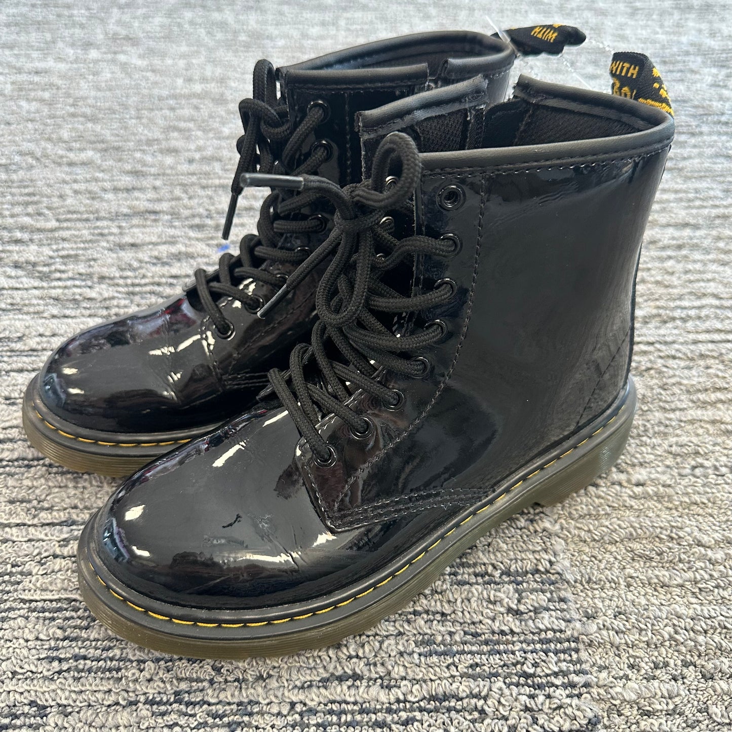 Girls Doc Martins 4 Black Boots