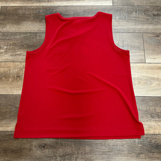 Ann Taylor XL Red Tank Top
