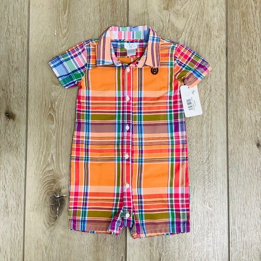 Boys Chaps 9 months plaid jumper