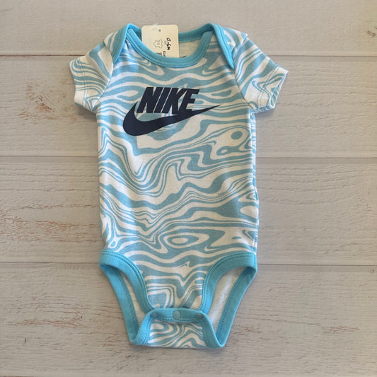 Baby Boy Nike 0-6M Blue Onesie