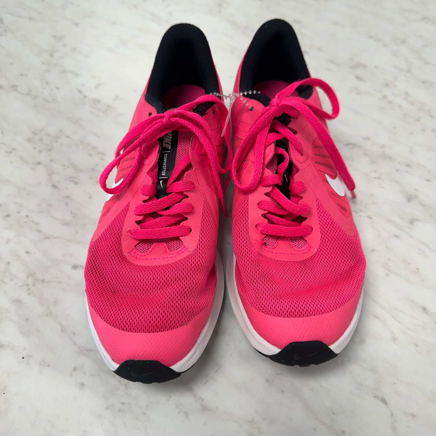 Girls Nike 4 Neon Pink Shoes