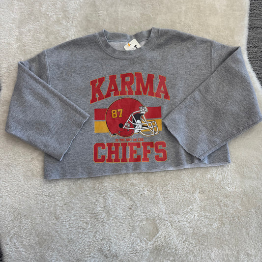 Karma Chiefs Sweatshirt SMALL