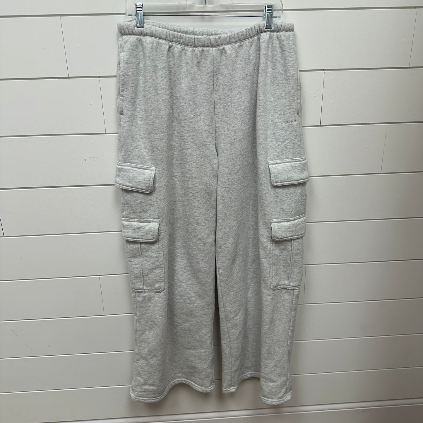 Garage L Light Grey Cargo Sweatpants