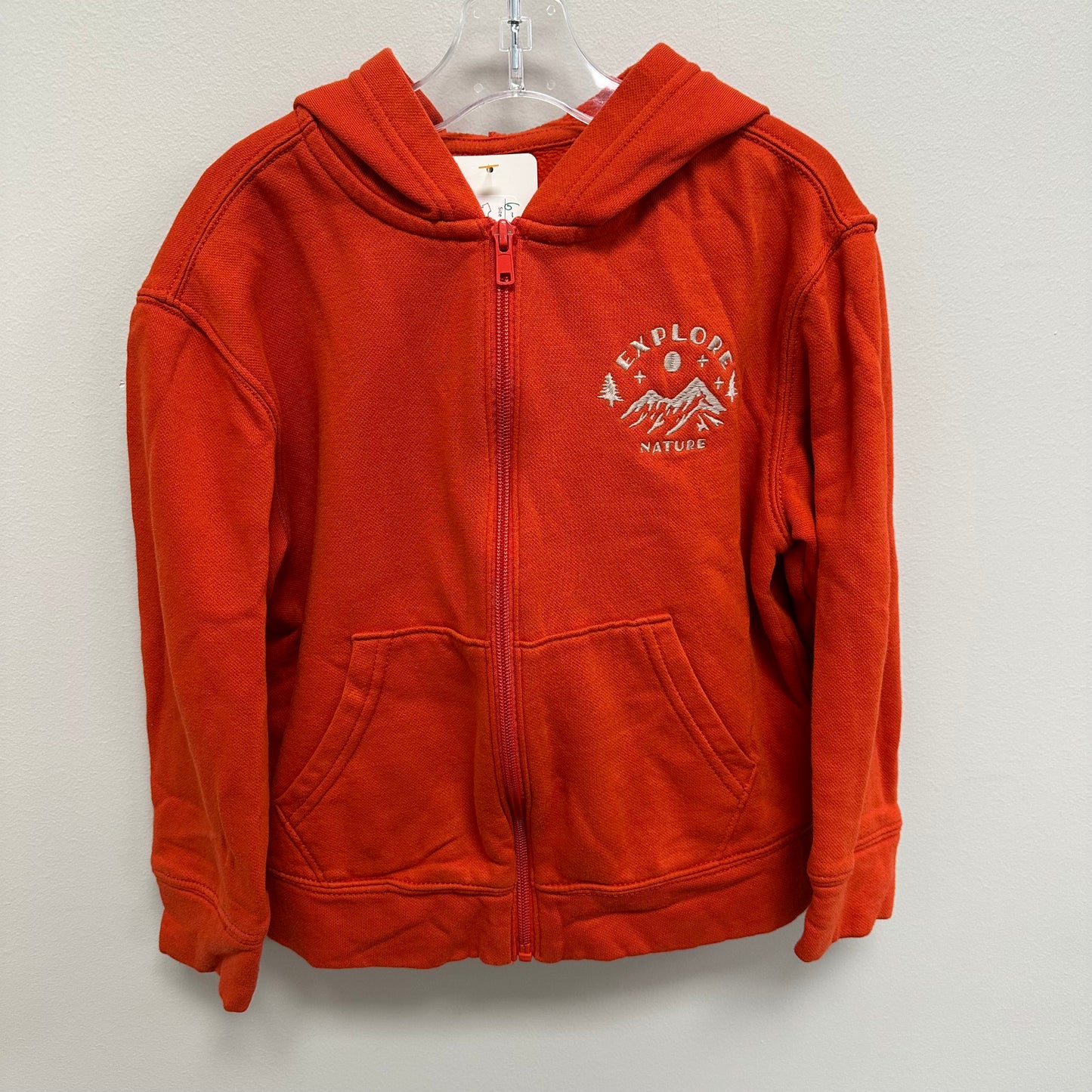 Kids Old Navy S(6/7) Orange Explore Nature Jacket