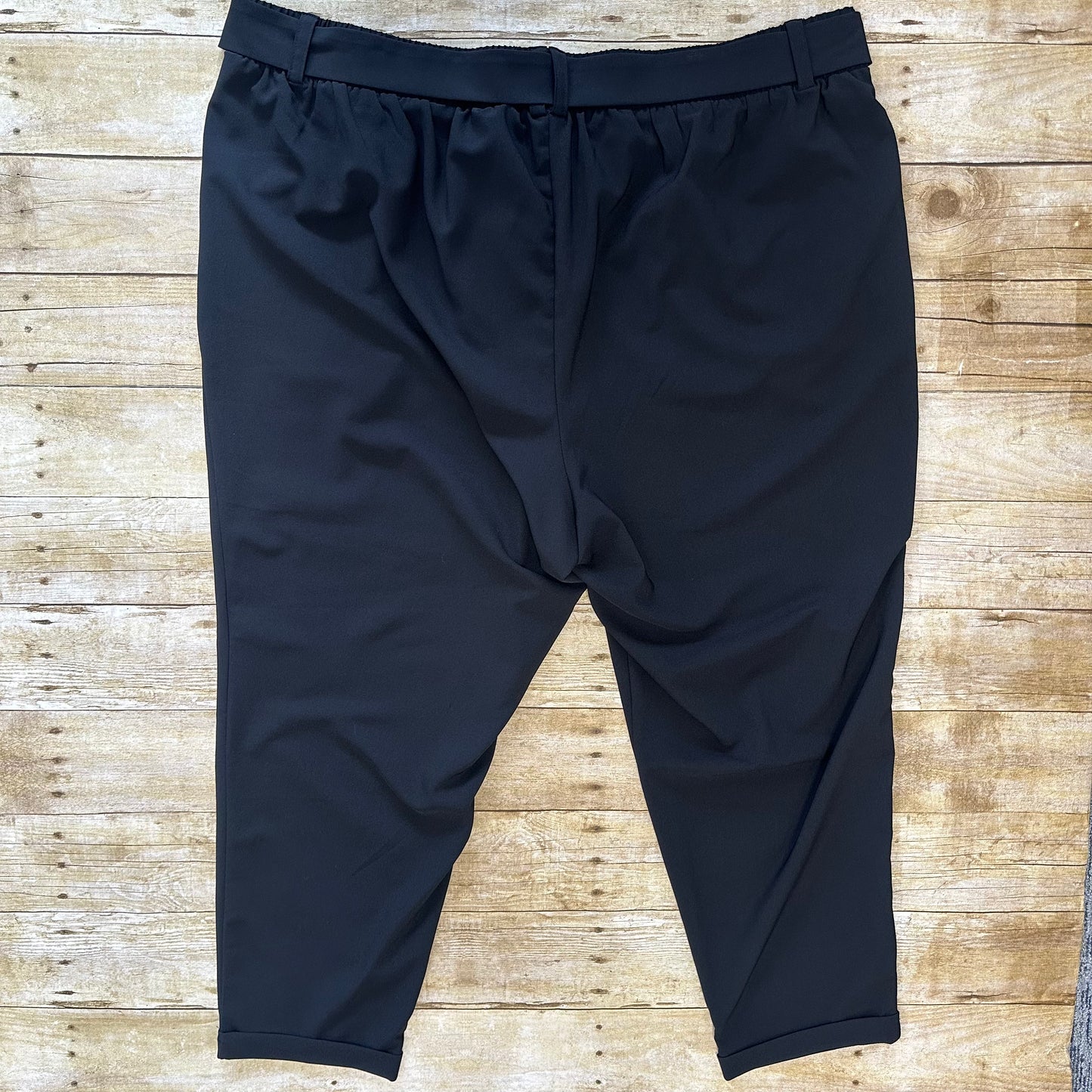 Torrid 3 Black High-Rise Crepe Pants