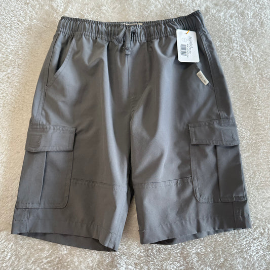 Kids Weatherproof M(10/12) Grey Cargo Shorts